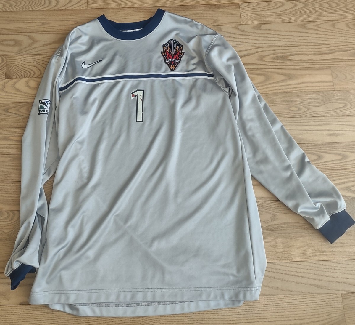 Nike Authentic New York Jersey NY/NJ Metrostars MLS Soccer Men's