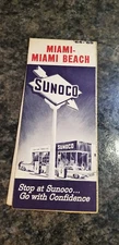 1964-65 SUNOCO Map Miami - Miami Beach (Lot 1291)