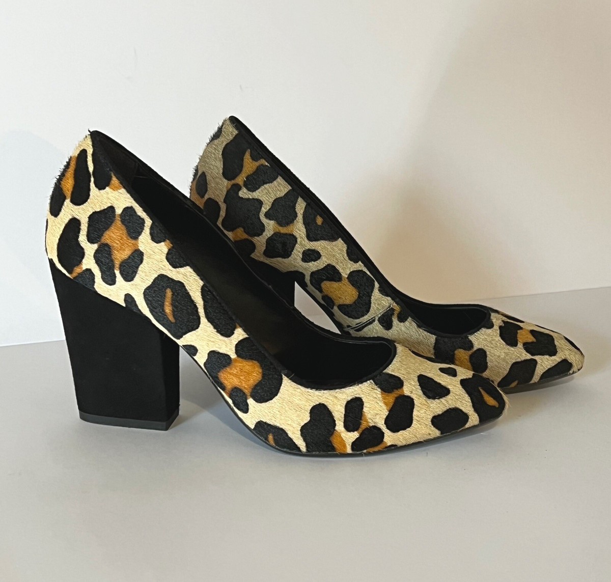 Block Heels Dune Leopard Print Heels Dune London Harler Ballet