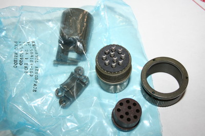 NEW AMPHENOL INDUSTRIAL  ACS06E18-1S  CONNECTOR, CIRCULAR, RCPT, 10POS, CABLE
