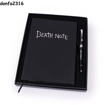 Death Note Yagami Light Cosplay Notebook With Signature Pen Box