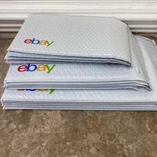 eBay Shipping Supplies Starter Kit - 15 Padded Airjacket Bubble Mailers Variety