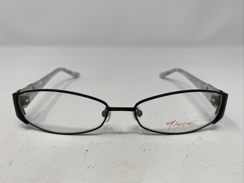 Fralia Eyewear AGATA BK 52-15-135 Black Metal Full Rim Eyeglasses Frame E543