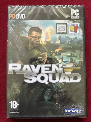 RAVEN SQUAD PC-DVD SEALED FAST POST (Rea-Time Strategy & Third-Person Shooter)