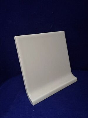 NEW American Olean Ceramic Tile #16 Tan Tint Glossy 4 ¼  size A Mud Curve Base