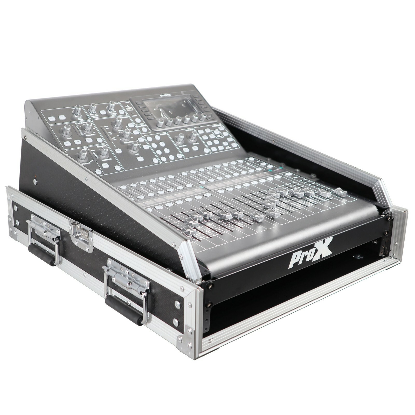 Комбинированный кейс для микширования ProX T-2MRSS13ULT 13U Top/DJ 2U Rack с полкой для ноутбука