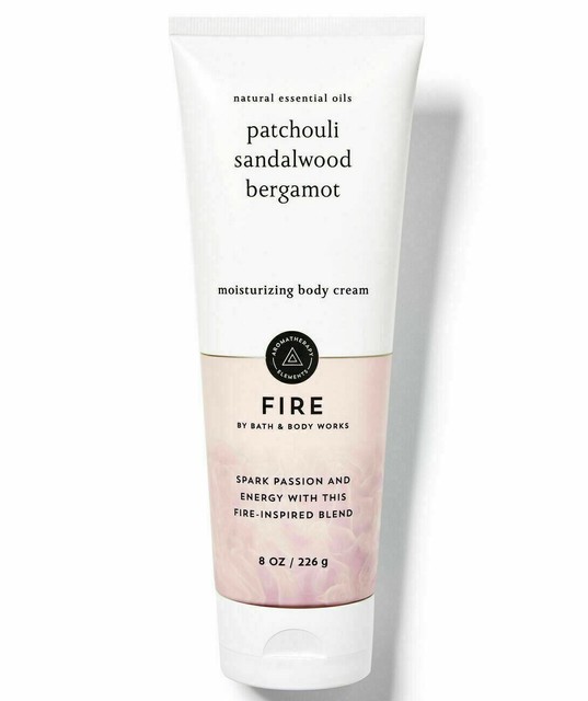 Bath & Body Works Aromatherapy Fire Patchouli Sandalwood Bergamot Cream