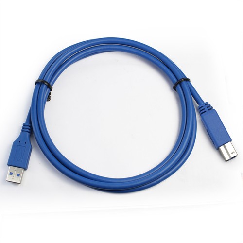 USB 3.0 Type A Male to B Male Data Cable For Printer Scanner Docking Station Hub - Picture 7 of 8