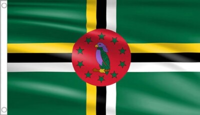 Dominica Flagge 3' x 2' Karibik Insel Inseln Dominikanisch