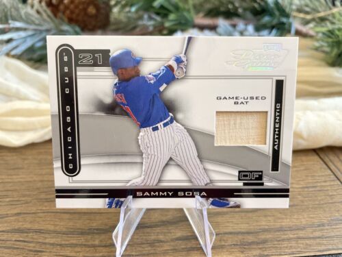 2003 Playoff Piece of the Game - Silver #POG-87 Sammy Sosa /75 (MEM) HOF #’s 🔥 - Picture 1 of 2