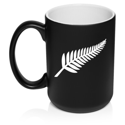 Ceramic Coffee Mug Cup New Zealand Silver Fern | eBay