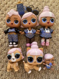 Lol dolls bundle figures uptown family 