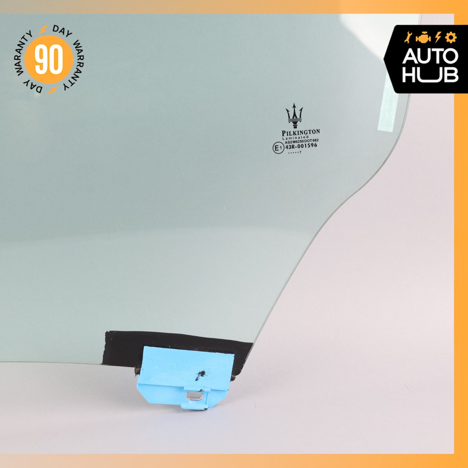 03-13 Maserati Quattroporte M139 S Rear Left Side Door Window Glass OEM 75k