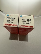 CTT DAX "2 PACK" projector lamp projection light bulb 120v 1000w, Sylvania brand