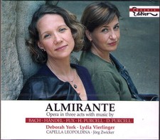Bach Handel Purcell Fux ALMIRANTE Deborah YORK Lydia VIERLINGER Jörg ZWICKER CD