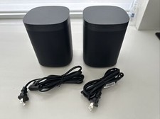 Sonos One SL Wireless Speaker S38 - Black - 2 Pack