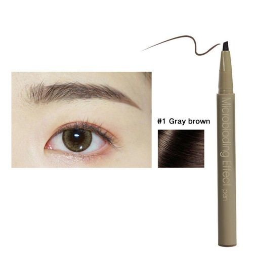 Tattoo Liquid Eyebrow Pen Long-Lasting Waterproof Brow Eye Pencil Soft Brush Ink - Picture 9 of 15