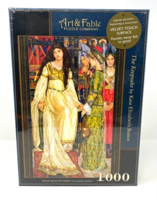 Art & Fable The Keepsake by K. E. Bunce 1000 Piece Velvet Touch Jigsaw Puzzle