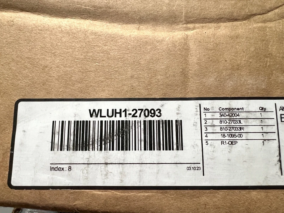 Kit de freno trasero perforado con pastillas óptimas para BMW X1 12-15 R1 Concepts WMUH1-31284 Foto 4 de 4
