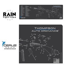 Thompson Auto Ordnance Premium Long Gun Cleaning Mat Cerus Gear