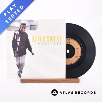 Keith Sweat - I Want Her - 7'' Vinyl Record - VG+/VG+