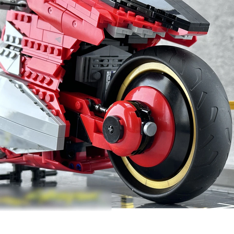 MOC: Motorcycle Model from Video Game Building Toys Set 1082 Pieces DIY - Image 3 of 4