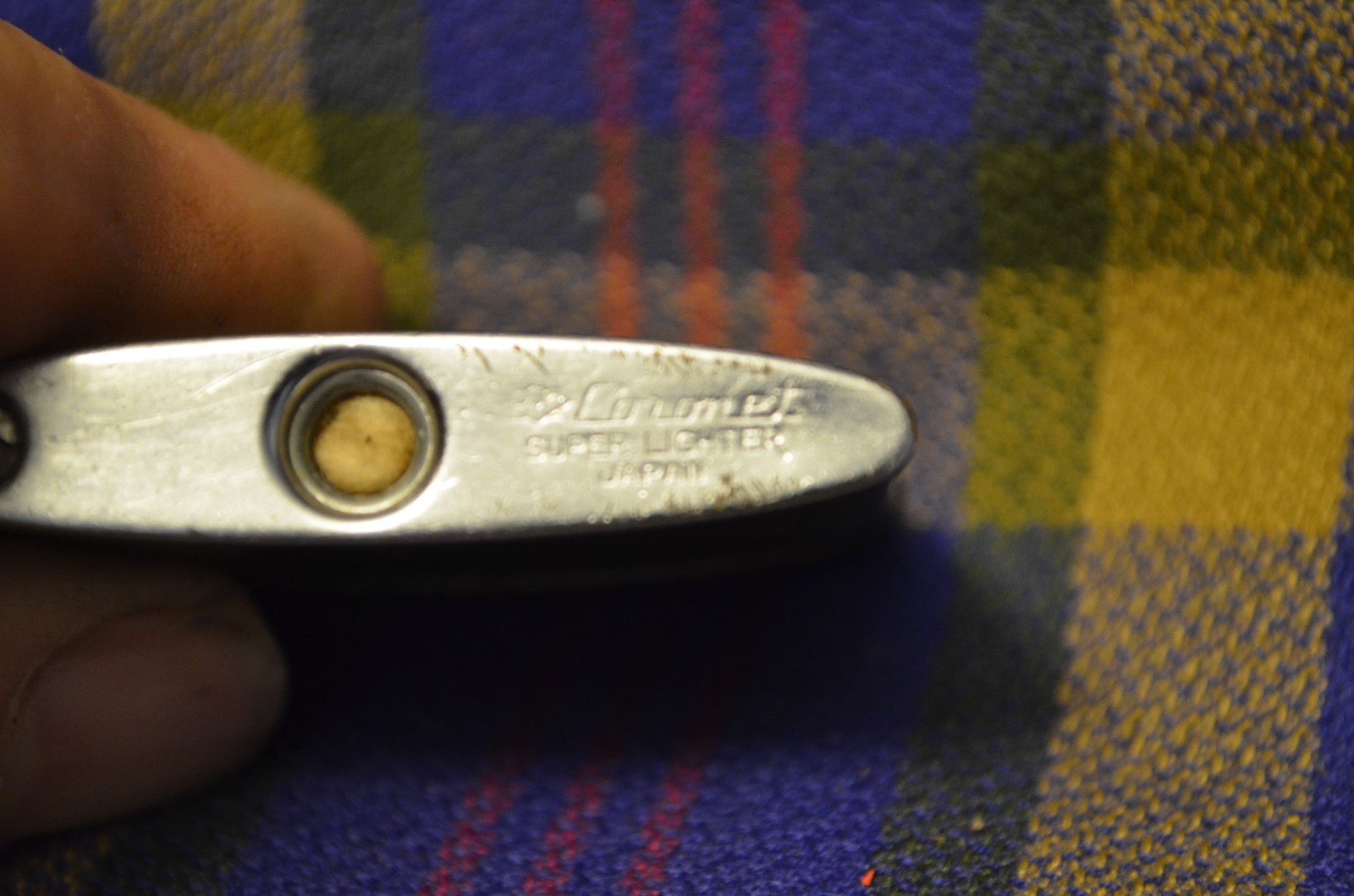 Pair of Vintage LightersBrass Bottom Super Lighter(Japan