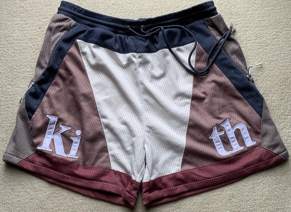 KITH TURBO MESH SHORT サイズM Kith Turbo Mesh Short Brown/Navy - Large | eBay