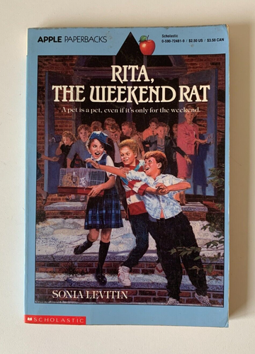 Rita The Weekend Rat by Sonia Levitin (PB 1971) Scholastic Apple Paperbacks YA