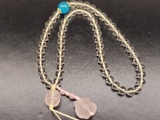 Wrist Strap Good Luck Natural Crystal Phone Charm And Strap