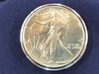 1986 American Silver Eagle Brilliant Uncirculated One Troy Ounce .999 Fine