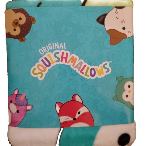 Squishmallows Large Throw Blanket 62x90