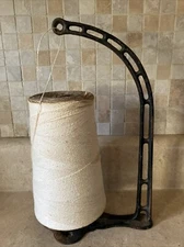 ANTIQUE SIMPLEX CAST IRON STRING TWINE HOLDER DISPENSER GENERAL STORE MERCANTILE