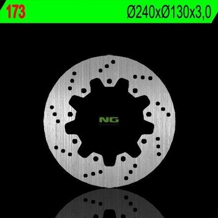 Disque de frein arriere NG pour Kawasaki ZZR 600 1990-1992 et ZX6R 1995