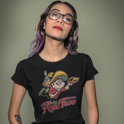 Pepe Taco Peoria Unisex Retro T-shirt - Bygone Brand Tees