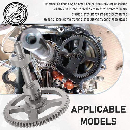 Camshaft - for Briggs & Stratton Cam Kit with Oil Seal Ring and Crankcase Gasket - Picture 9 of 11