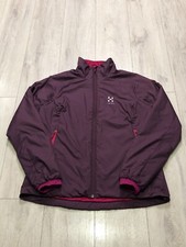Women's Haglofs Barrier Iii Hood Jacket Size L Rrp £142 Red