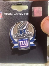 N.Y Giants VINTAGE. NFC Champions Pin NFL UNSPECIFIED YEAR