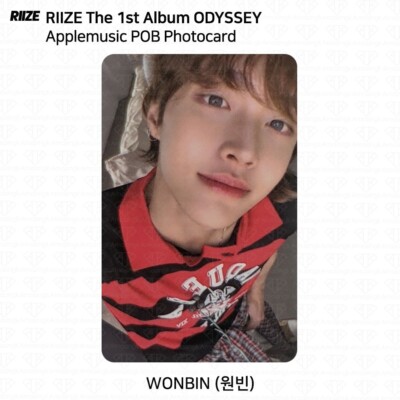 RIIZE The 1st Album ODYSSEY Applemusic POB Photocard KPOP K
