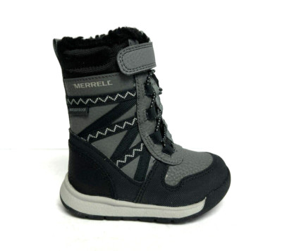 Merrell Toddlers Snow Crush 2 Waterproof Boot Size 4 M