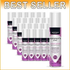 Travel-Friendly Island Splash Feminine Spray - Natural 24 Pack for Daily Refresh