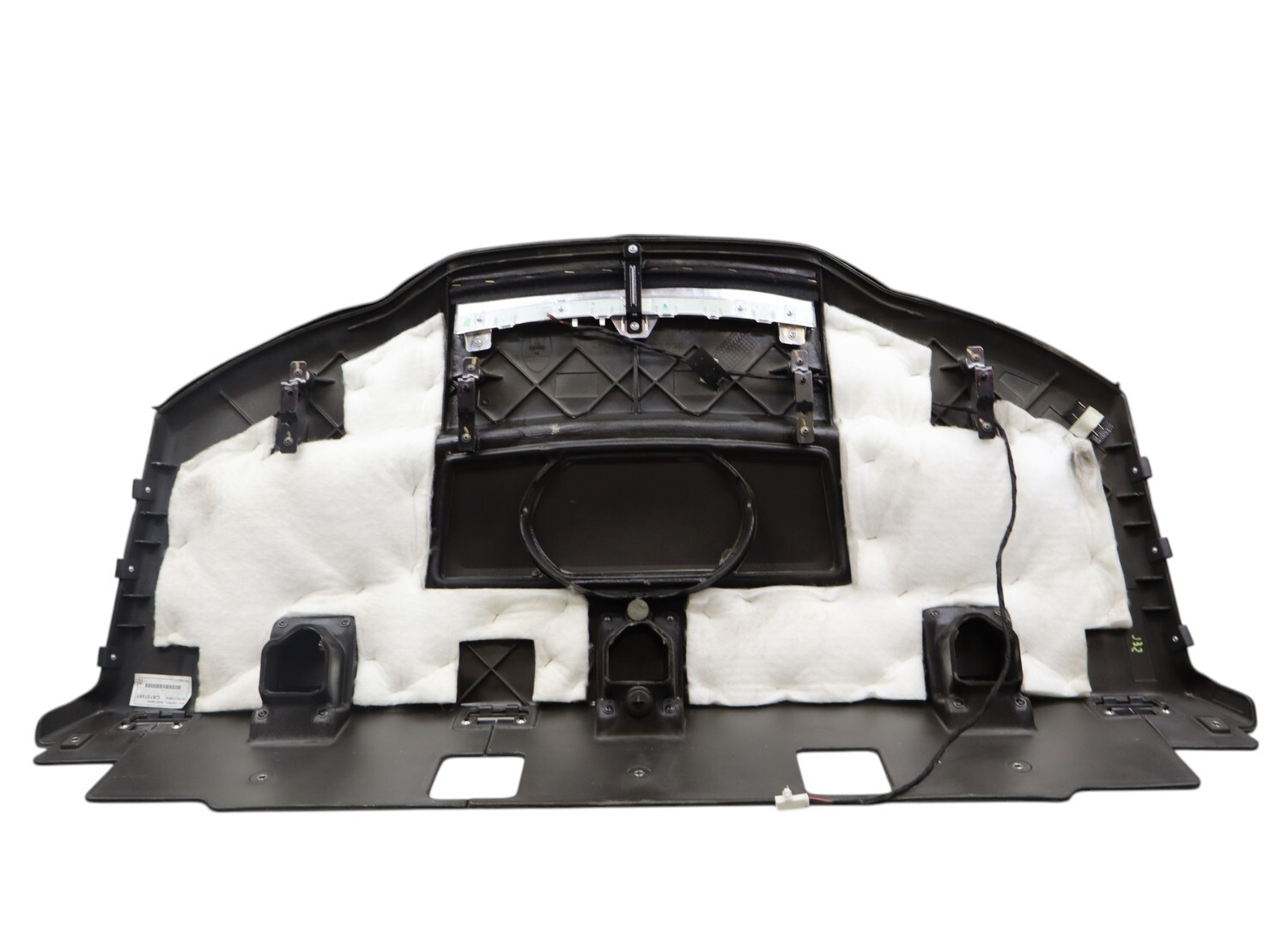 14-17 Maserati Ghibli Rear Deck Lid Parcel Shelf Trim Black Oem