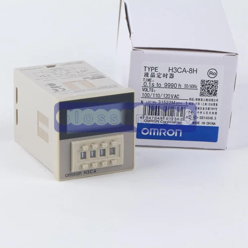 Omron Timer H3CA-8H 100/110/120VAC New