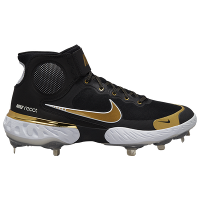 NIKE Alpha Huarache Elite Mid Metal Baseball Cleats Men's 14