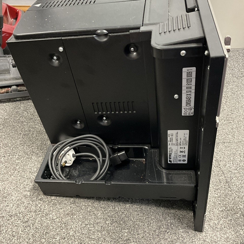 SMEG CMS6451X Classic Bean to Cup Coffee Machine stainless steel eBay