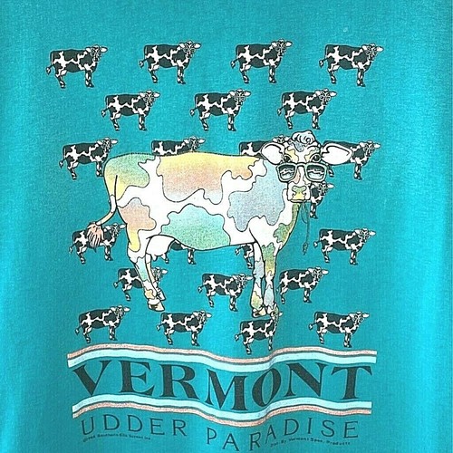 Vintage Mens Vermont Udder Paradise 