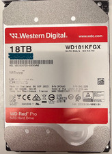 Western Digital 18 TB Red Pro NAS 3,5" HDD 7200 RPM SATA6 512 MB - WD181KFGX