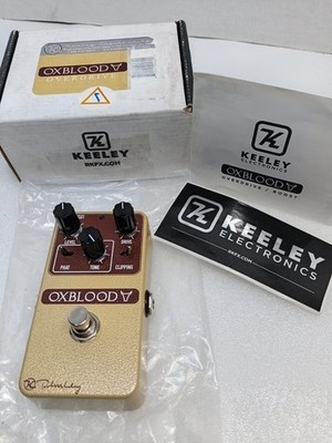New Keeley OXBLOOD OVERDRIVE. 