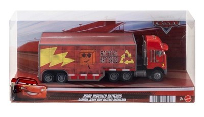 カーズ ジェリー・リサイクル・バッテリー DISNEY PIXAR CARS JERRY RECYCLED BATTERIES SEMI TRUCK HAULER