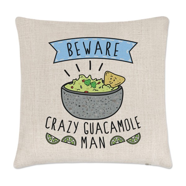 Beware VerrüCkte Guacamole Mann Kissenbezug Vatertag Freund Lustig-image